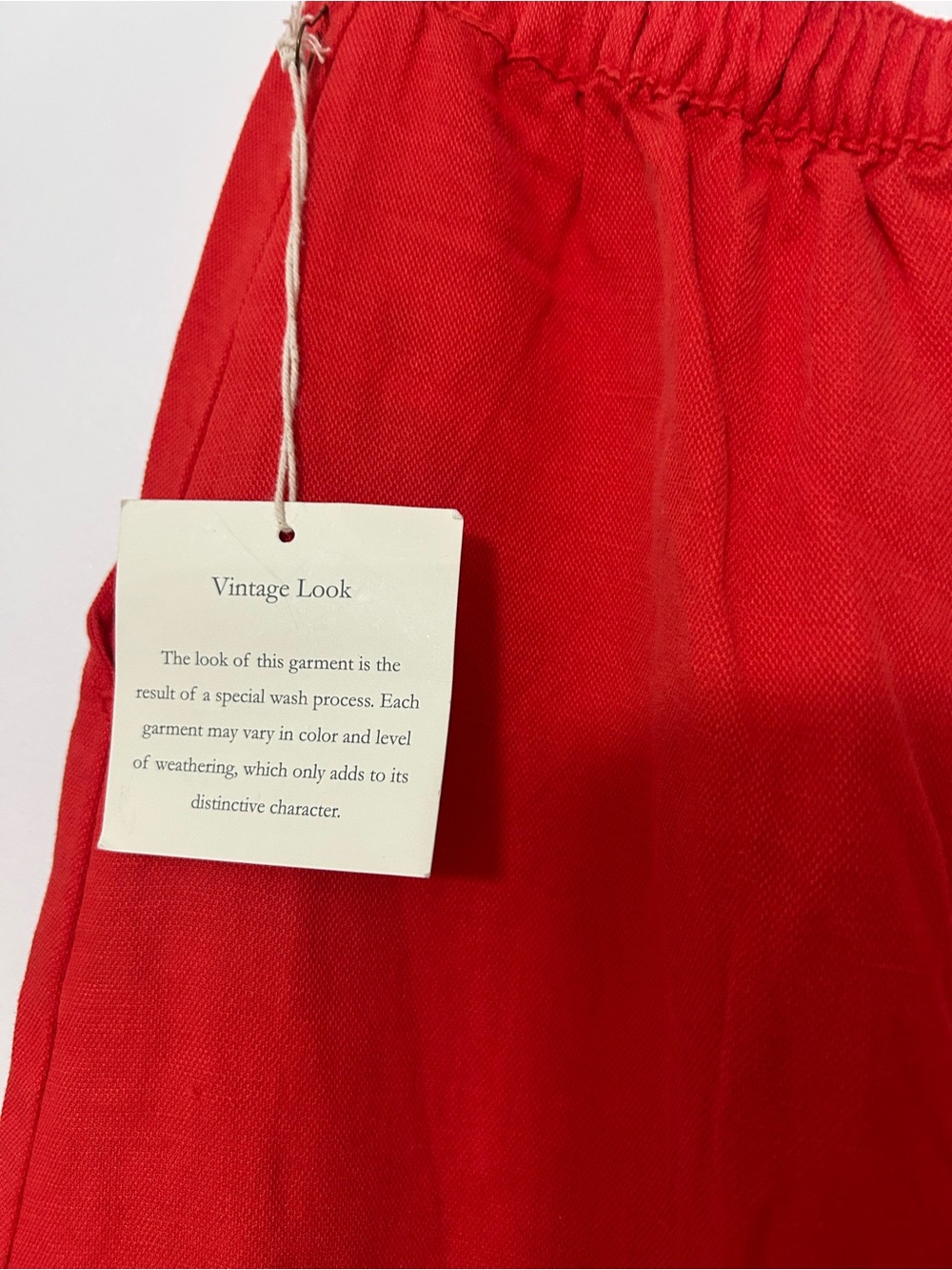 Vintage Red Maxi Skirt with Ruffle Hem - Picture 2 of 5